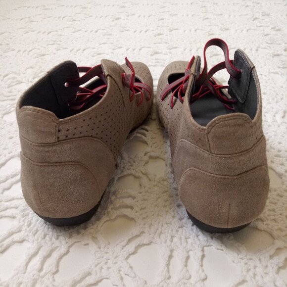 Sundance Ankle Bootie Flat Shoes Metallic Leather Slip On Round Toe 39 EU Women - Picture 6 of 9